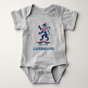 Luxemburg Europa Baby Strampler