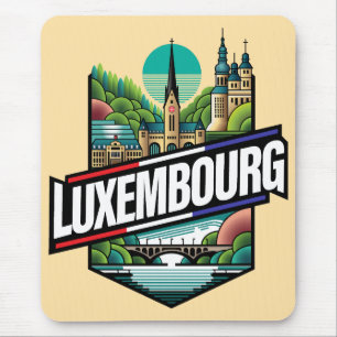 Luxemburg Europa Mousepad