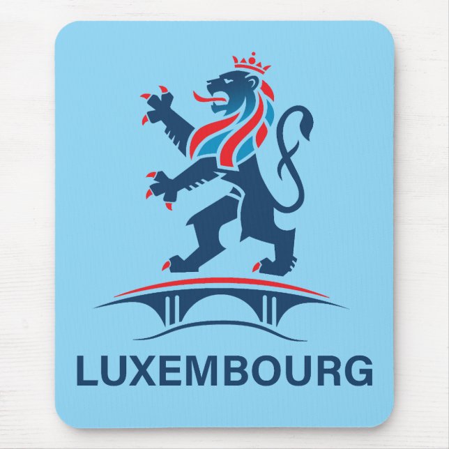 Luxemburg Europa Mousepad (Vorne)