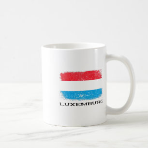 Luxemburg-Flagge Europa Reise Urlaub Europa Luxus Kaffeetasse