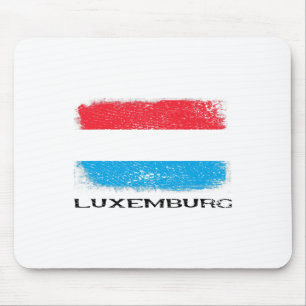 Luxemburg-Flagge Europa Reise Urlaub Europa Luxus Mousepad