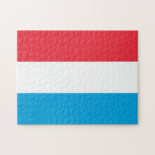 Luxemburg - Flagge - Puzzle