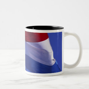 Luxemburg-Flagge RF) Zweifarbige Tasse