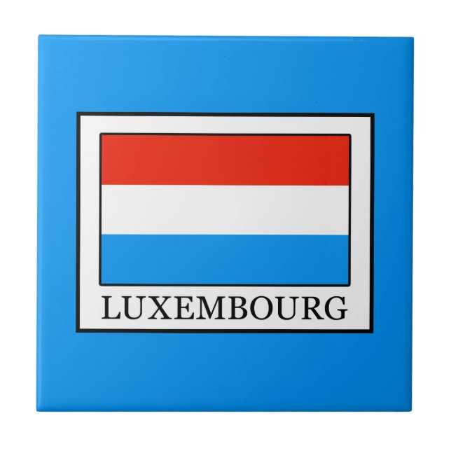 Luxemburg Fliese (Vorderseite)