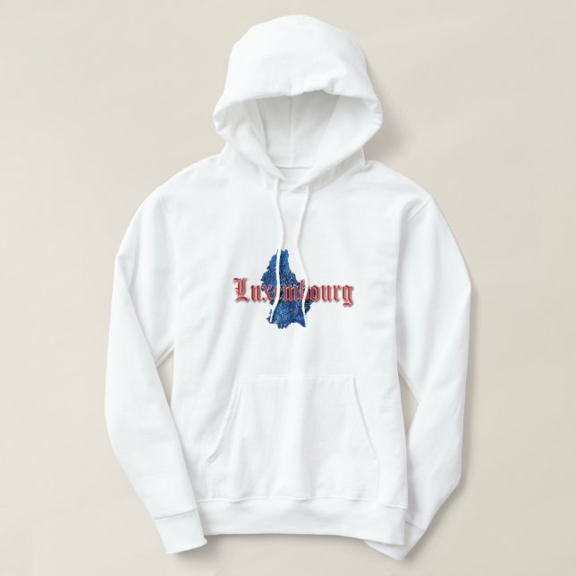 Luxemburg Hoodie (Design vorne)