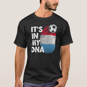 Luxemburg in meinem Flaggenteam der Dna Luxemburg  T-Shirt
