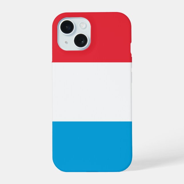 Luxemburg iPhone 15 Hülle (Rückseite)