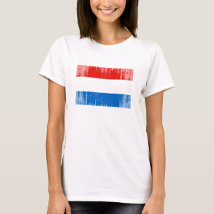 Luxemburg kennzeichnen T-Shirt