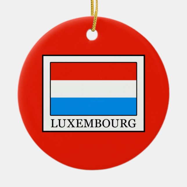 Luxemburg Keramikornament (Vorne)