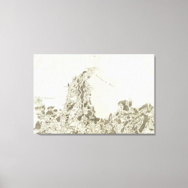 Luxemburg Leinwanddruck (Vorderseite)