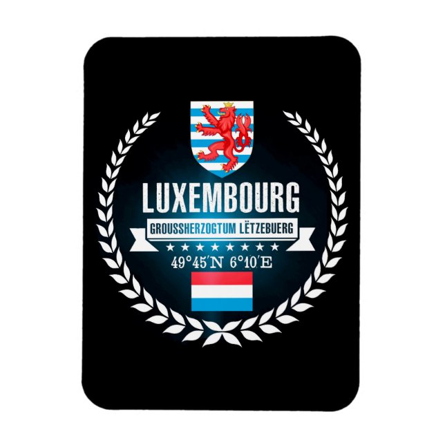 Luxemburg Magnet (Vertikal)