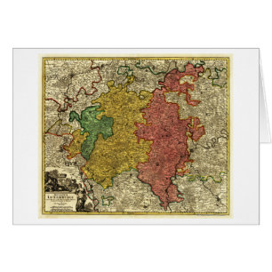 Luxemburg - Panoramakarte Luxemburg