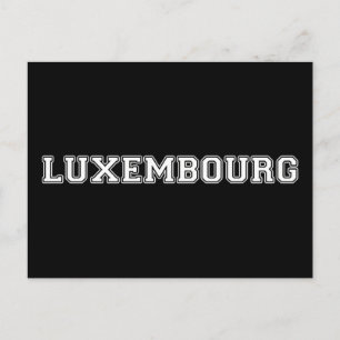 Luxemburg Postkarte