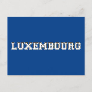 Luxemburg Postkarte