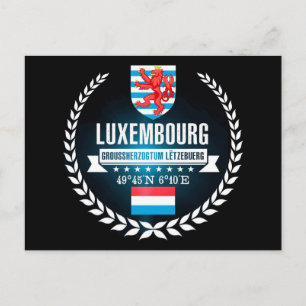 Luxemburg Postkarte
