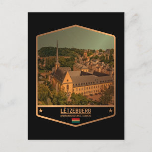Luxemburg Postkarte