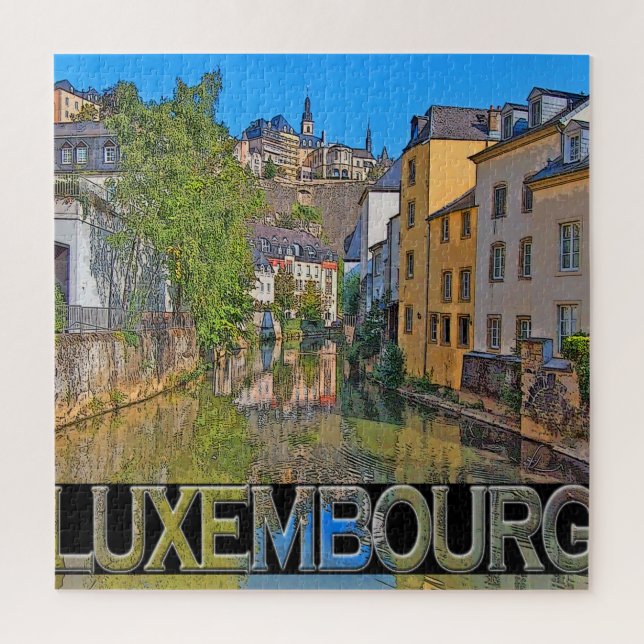 Luxemburg Puzzle (Vertikal)