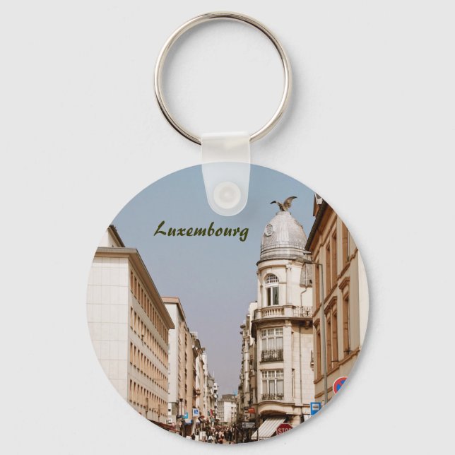 Luxemburg Schlüsselanhänger (Vorderseite)
