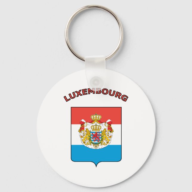 Luxemburg Schlüsselanhänger (Vorderseite)