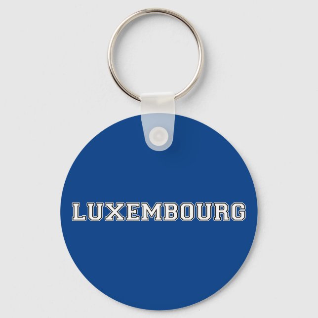 Luxemburg Schlüsselanhänger (Vorderseite)
