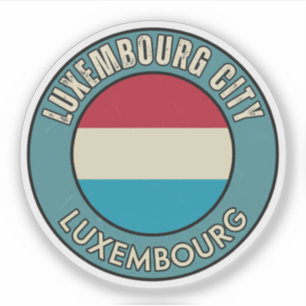 Luxemburg Stadt, Luxemburg Aufkleber