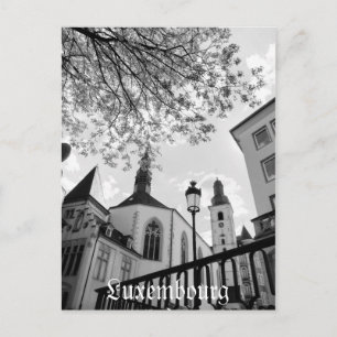 Luxemburg Stadt Postkarte