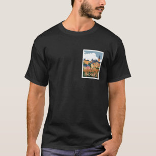 Luxemburg Stadt Reiseplakat T-Shirt