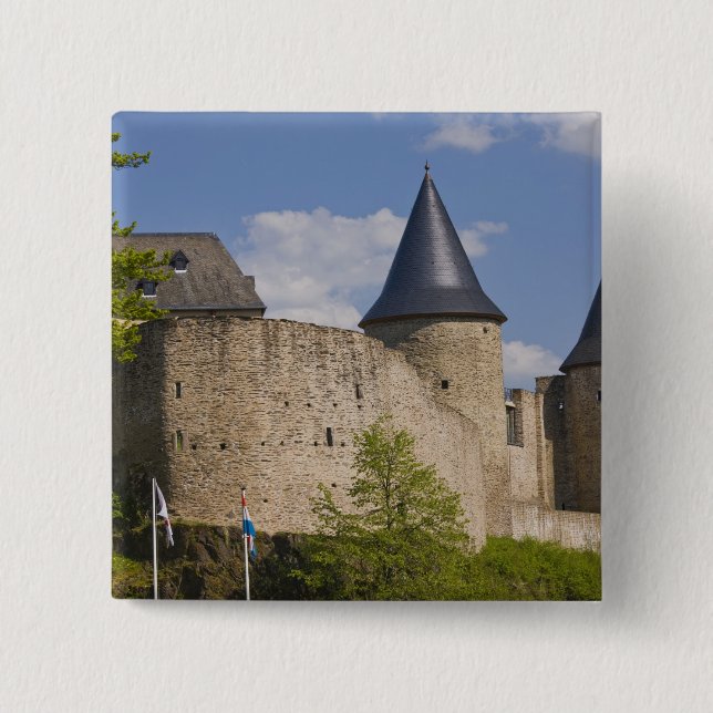 Luxemburg, Sure River Valley. Bourscheid Button (Vorderseite)