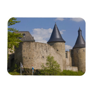 Luxemburg, Tal des Flusses Sauer. Bourscheid, Magnet