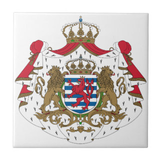 Luxemburg-Wappen Fliese