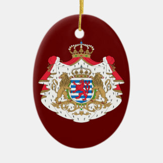 Luxemburg-Wappen Keramikornament