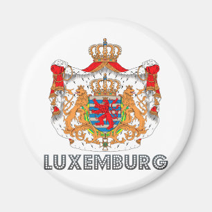 Luxemburg-Wappen Magnet