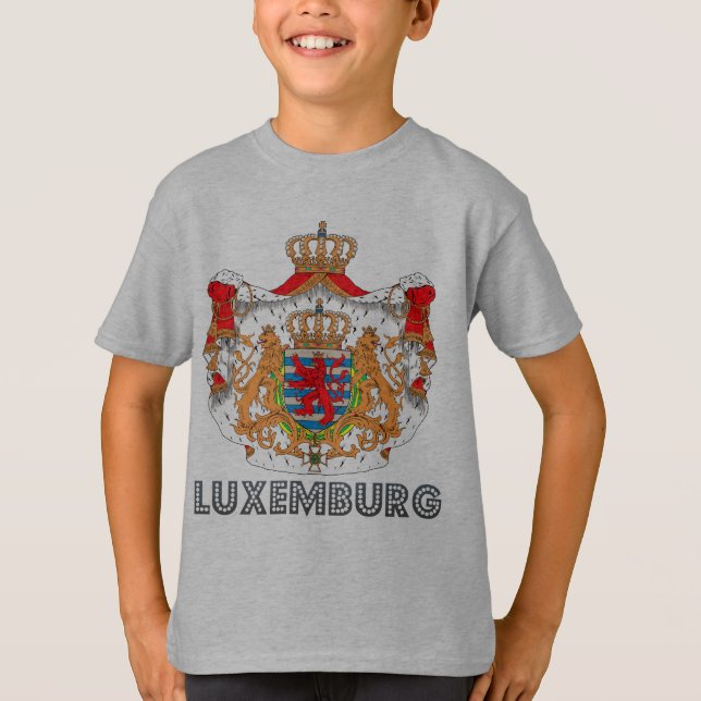 Luxemburger Emblem T-Shirt (Vorderseite)