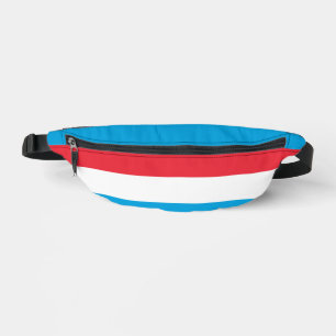 Luxemburger Flagge Bauchtasche