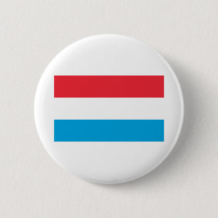 Luxemburger Flagge Button