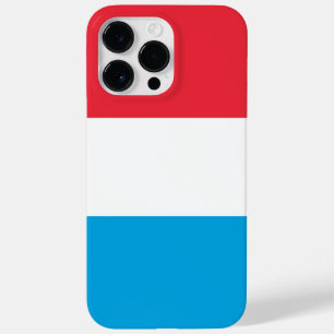 Luxemburger Flagge Case-Mate iPhone 14 Pro Max Hülle