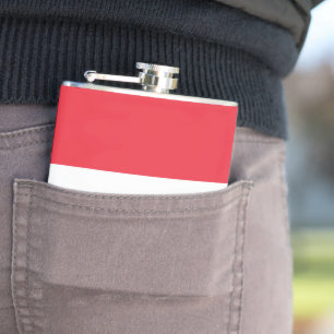 Luxemburger Flagge Flachmann