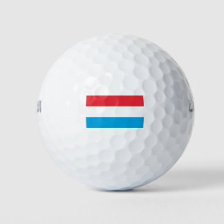 Luxemburger Flagge Golfball