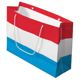 Luxemburger Flagge Große Geschenktüte