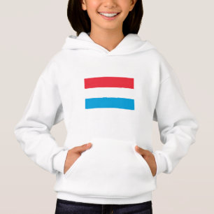 Luxemburger Flagge Hoodie