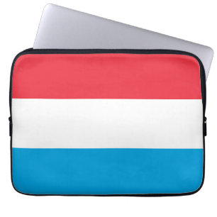Luxemburger Flagge Laptopschutzhülle