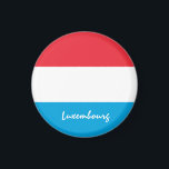 Luxemburger Flagge / Luxemburger Reisen / Sport Magnet<br><div class="desc">Kühlschrankmagnet: Luxemburg - Liebe meines Landes und Luxemburgs Flaggenreisen,  Urlaubsgeschenke</div>