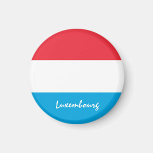 Luxemburger Flagge / Luxemburger Reisen / Sport Magnet