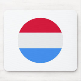 Luxemburger Flagge Mousepad