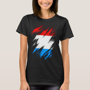 Luxemburger Flagge T-Shirt