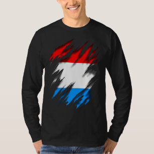Luxemburger Flagge T-Shirt