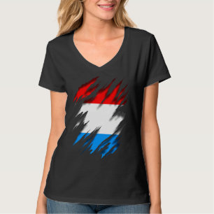 Luxemburger Flagge T-Shirt