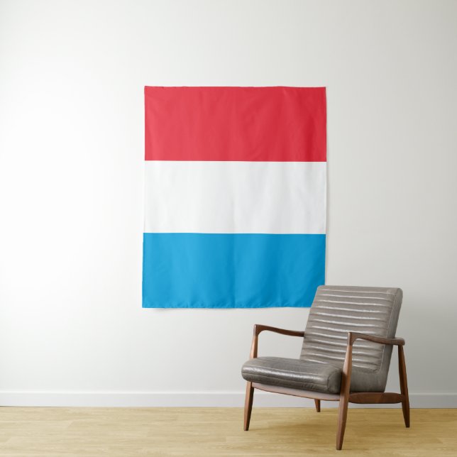 Luxemburger Flagge Wandteppich (Beispiel)