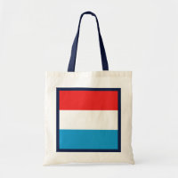 Luxemburger Flaggenbehälter
