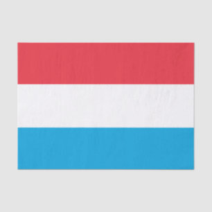 Luxemburger Mode, Luxemburger Flagge Tissue-Papier Seidenpapier